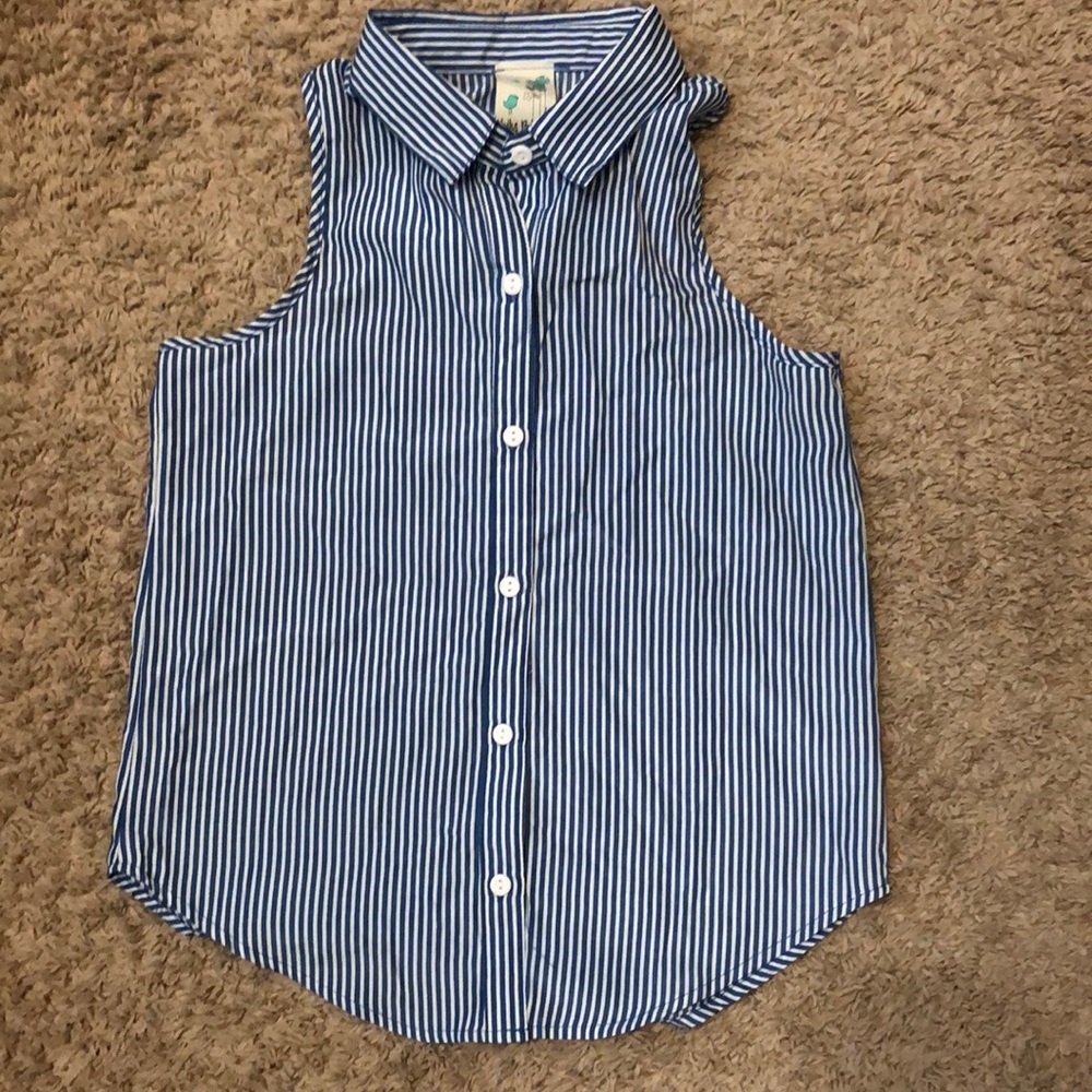 Lily Bleu Sleeveless Girl’s Tank